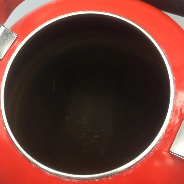 Le Creuset Whistling Tea Kettle Teapot Cerise Red 1.7 Qt (1.6L)