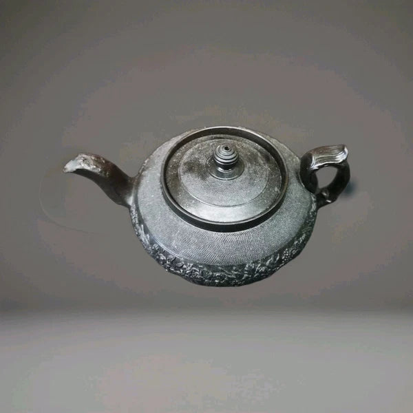 RARE ANTIQUE CYPLES SPODE 1815 TO 1820 BLACK BASALT SMALL TEAPOT GOOD CONDITION