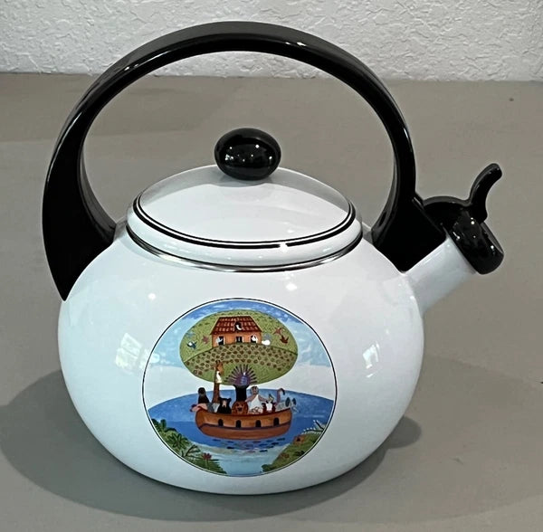 Villeroy & Boch Design Naif Tea Kettle Noah's Ark Folk Art 67.5 oz w/tag