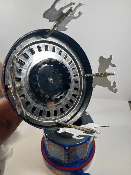 MKI Kamenstein World of Motion Tea Kettle Teapot Carousel FOR PARTS OR DISPLAY