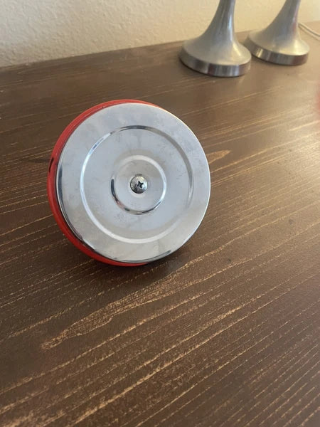 Le Creuset Carmin Red Halo Whistling Tea Kettle Enamel on Steel 1.5L 1.6 Qt