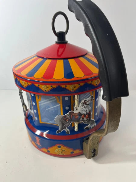 MKI Kamenstein World of Motion Tea Kettle Teapot Carousel FOR PARTS OR DISPLAY