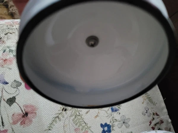 Pre Owned Pfaltzgraff Winterberry 3--Quart Enamel on Steel Tea Kettle