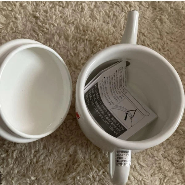 Snoopy m12N Carita  Museum Enamel Server 600 Teapot