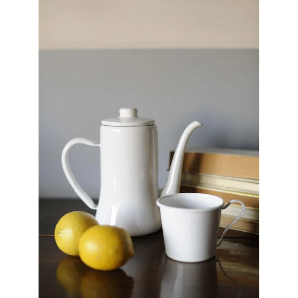 Tsukimiusagi jirushi Slim Pot 0.7L Drip Kettle NODA HORO Made In Japan White New