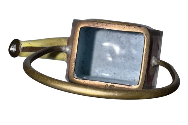 Redfern House Enamel Mini Teapot San Francisco Golden Gate Bridge Cable Car