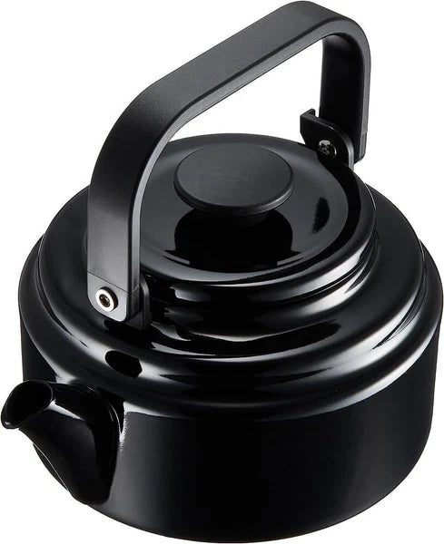 Noda Enamel Amu-Kettle 2.0L Black Made in Japan AM-20KBK Home Kitchen Gift NEW