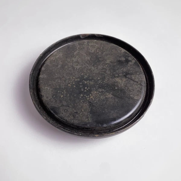 Copco Tea Kettle Michael Lax Design Matte Black Holland Teak Handle Vintage MCM