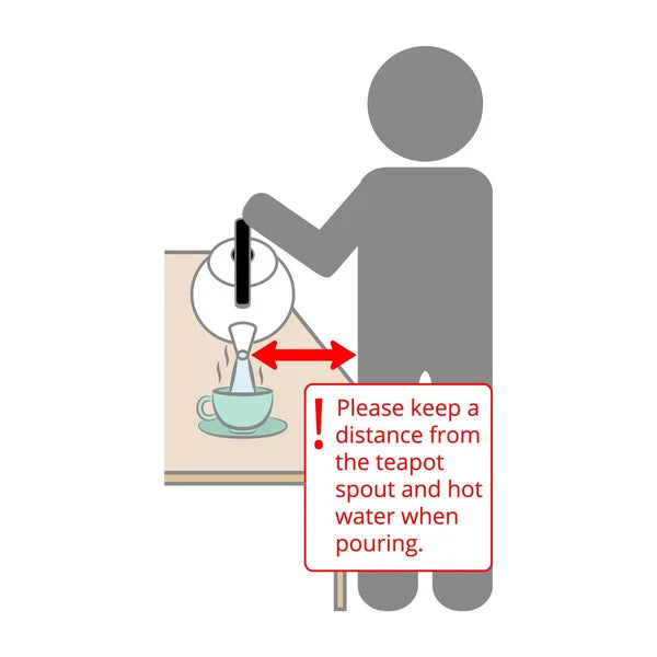 UPware Enamel on Steel Whistling Tea Kettle, Stovetop Teakettle (2.3 Quart, S...