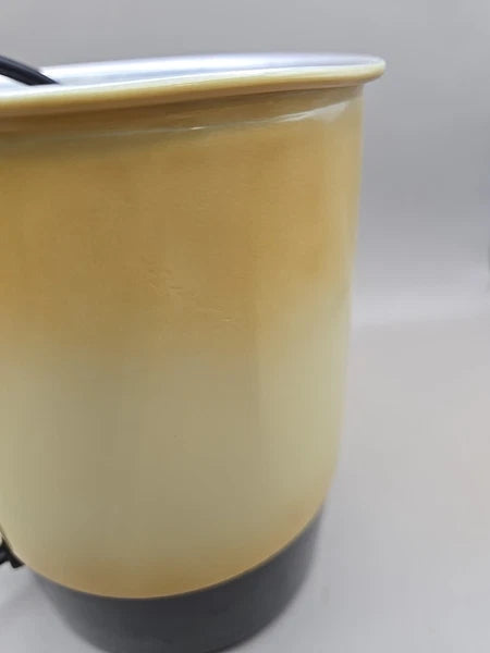 VALIANT HOT Water POT 4 CUP ELECTRIC Enameled ALUMINUM WATER #927186 Yellow