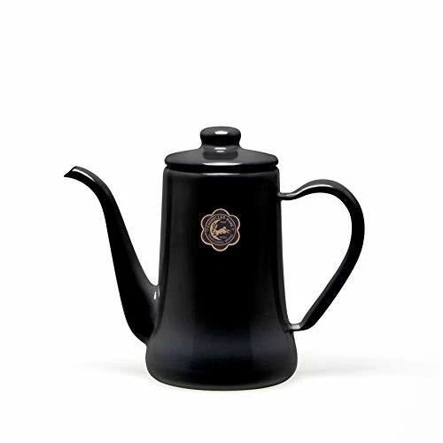 TSUKI-USAGI BRAND Slim Pot 0.70 Liter (Black) Coffee Tea Kettle From Japan