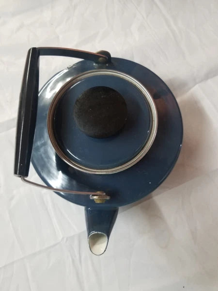 Mikasa Gourmet Color Navy Blue Teapot ( Enamel)