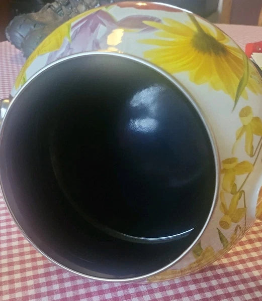 The Pioneer Woman Summer Garden Floral Enamel Tea Kettle Retired Spring Flowers