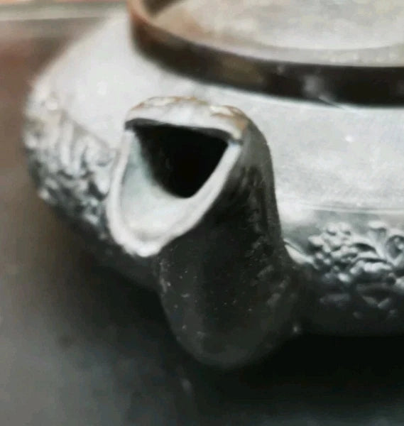 RARE ANTIQUE CYPLES SPODE 1815 TO 1820 BLACK BASALT SMALL TEAPOT GOOD CONDITION