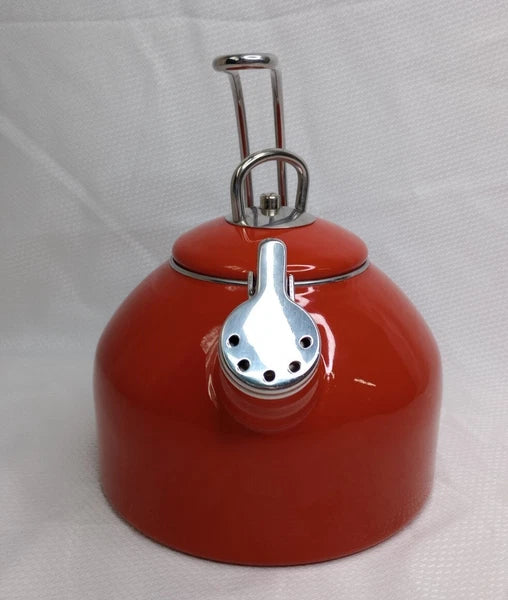 Tea Kettle Martha Stewart Collection 2.5 Qt. Enamel on Steel