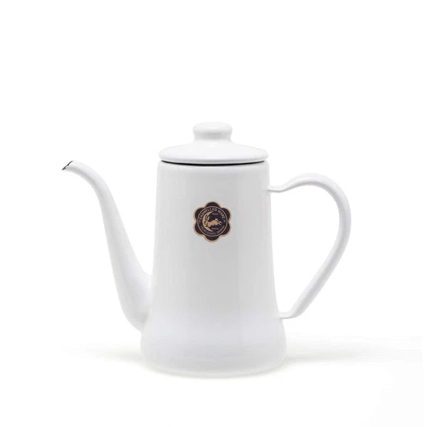 Tsukimiusagi jirushi Slim Pot 0.7L Drip Kettle NODA HORO Made In Japan White New