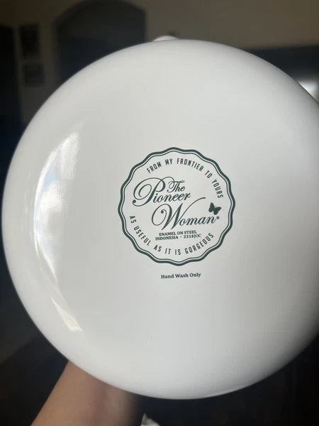 The Pioneer Woman Cheerful Rose Enamel on Steel 1.9 Tea Kettle