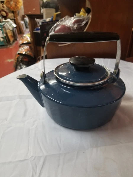 Mikasa Gourmet Color Navy Blue Teapot ( Enamel)