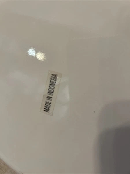 Vintage Enamel Metal Floral Teapot With Wooden Knob & Handle