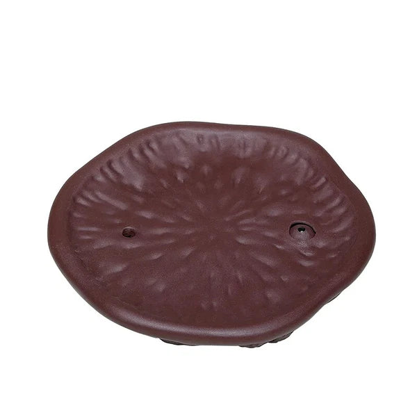 Purple Clay Tea Tray Tea Set Tea Set Decorated Purple Clay Lotus Heart Set
