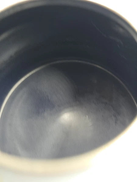 LENOX BUTTERFLY MEADOW WHISTLING TEA KETTLE. BLUE ENAMALWARE