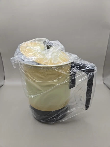 VALIANT HOT Water POT 4 CUP ELECTRIC Enameled ALUMINUM WATER #927186 Yellow