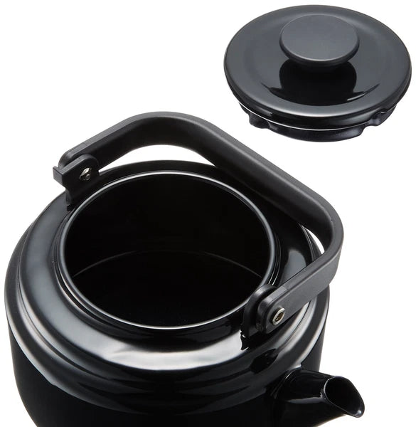 Noda Enamel Amu-Kettle 2.0L Black Made in Japan AM-20KBK Home Kitchen Gift NEW