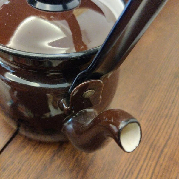 ARABIA Finel Enamel Kettle by Kaj Franck Vintage Finland