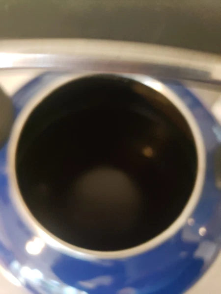 KitchenAid 2 Qt Blue Enamel Whistling Tea Kettle Pot Blue Parts Only Or Repair