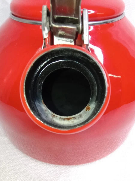 Tea Kettle Martha Stewart Collection 2.5 Qt. Enamel on Steel