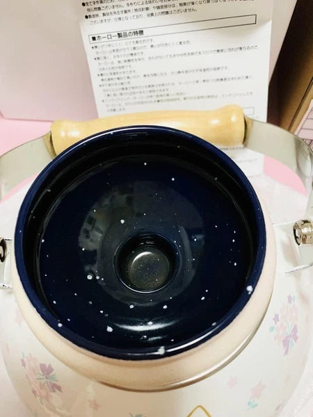 Little Twin Stars m21N  Enamel Tea Kettle Kikirara