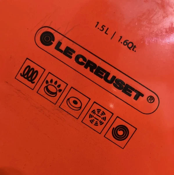 LE CREUSET Ombre Cherry Red Enamel on Steel Tea Pot 1.6 Qt ZEN Whistling Kettle