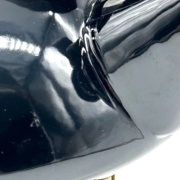 Le Creuset Zen Whistling Tea Kettle Black Enamel on Steel 1.5L/ 1.6 Qt