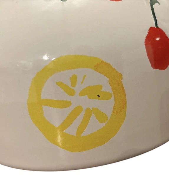 Lenox Kate Spade Teapot Kettle New York Pretty Pantry 2.5 Quart Whistles Chip