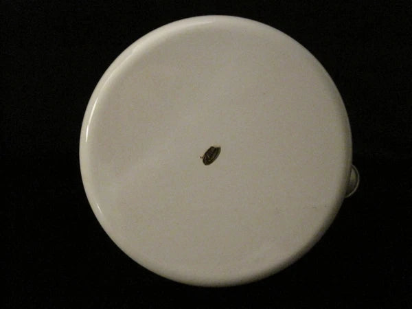 Spode Vintage Christmas Tree Metal Enamel Tea Pot Kettle, EUC