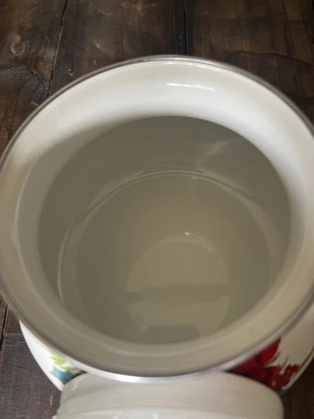 The Pioneer Woman Cheerful Rose Enamel on Steel 1.9 Tea Kettle