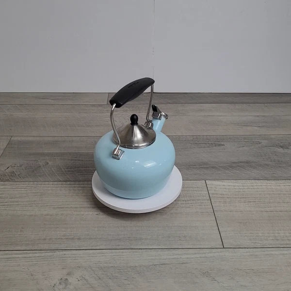 Chantal Aqua Enamel-on-Steel Whistling Teakettle 2 Qt – Stay-Cool Handle Tested