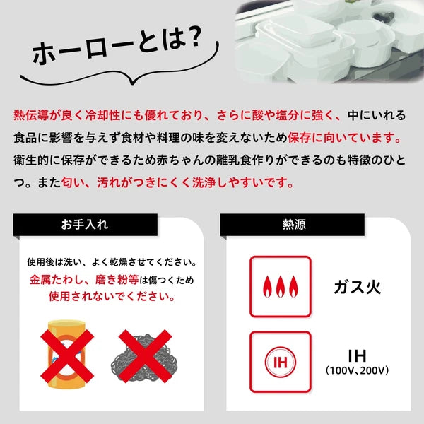 Noda Horo Kettle Enamel 2.0L IH Compatible Blue Made in Japan Am Kettle AM-20KBL