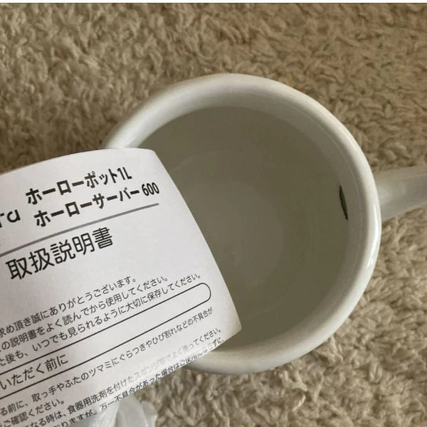 Snoopy m12N Carita  Museum Enamel Server 600 Teapot